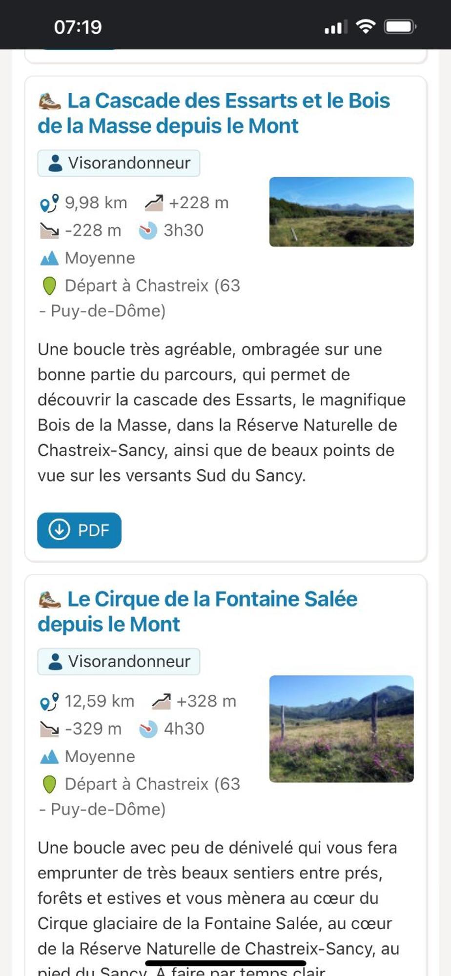 Dans Un Village En Auvergne Sancy